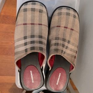 Authentic Burberry clogs